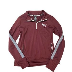 PINK Quarter Zip Jacket Size M